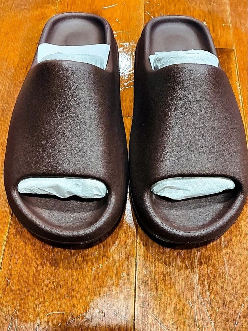 Adidas Yeezy Slide Dark Onyx Brown Slide Sandals